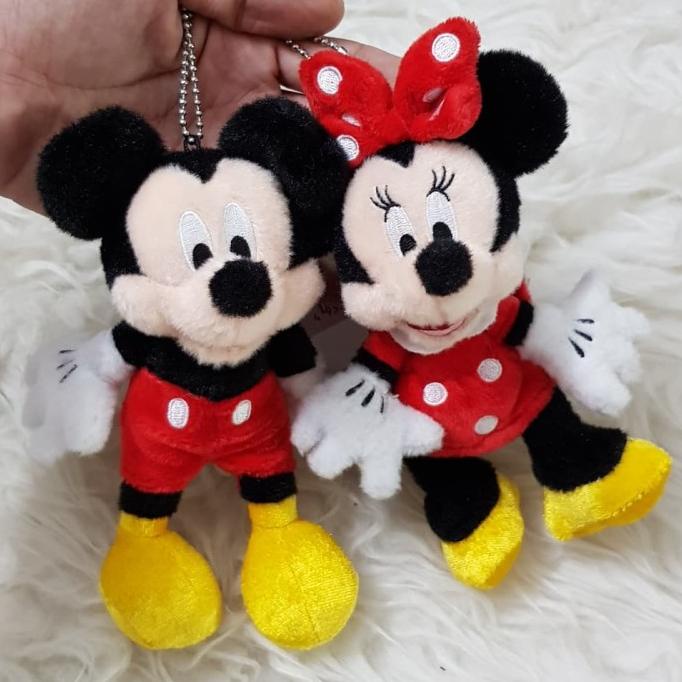 ACC TAS WANITA disney mickey bag charm/keychain/ original disney store japan