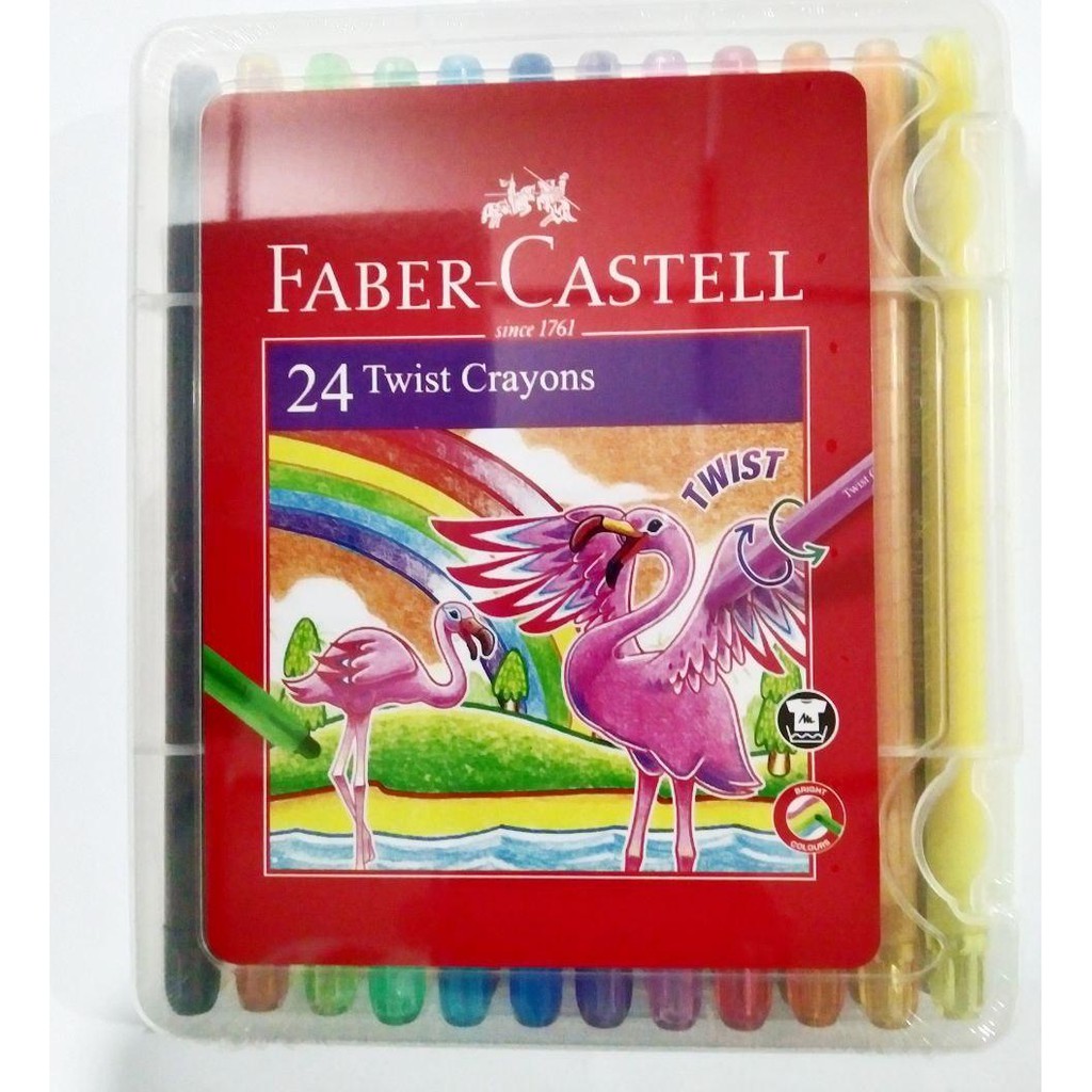 

Faber Castell 24 Twist Crayons