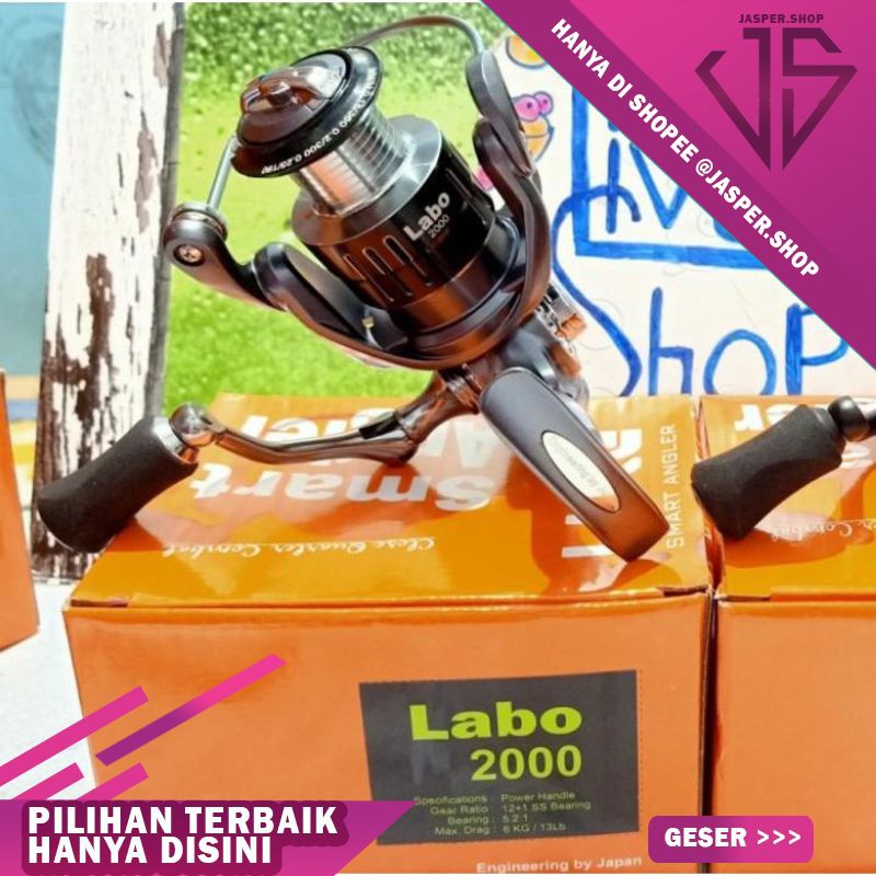 PROMO MURAH Reel Luke 2000 Power Handle (Luke Chibi / Labo)