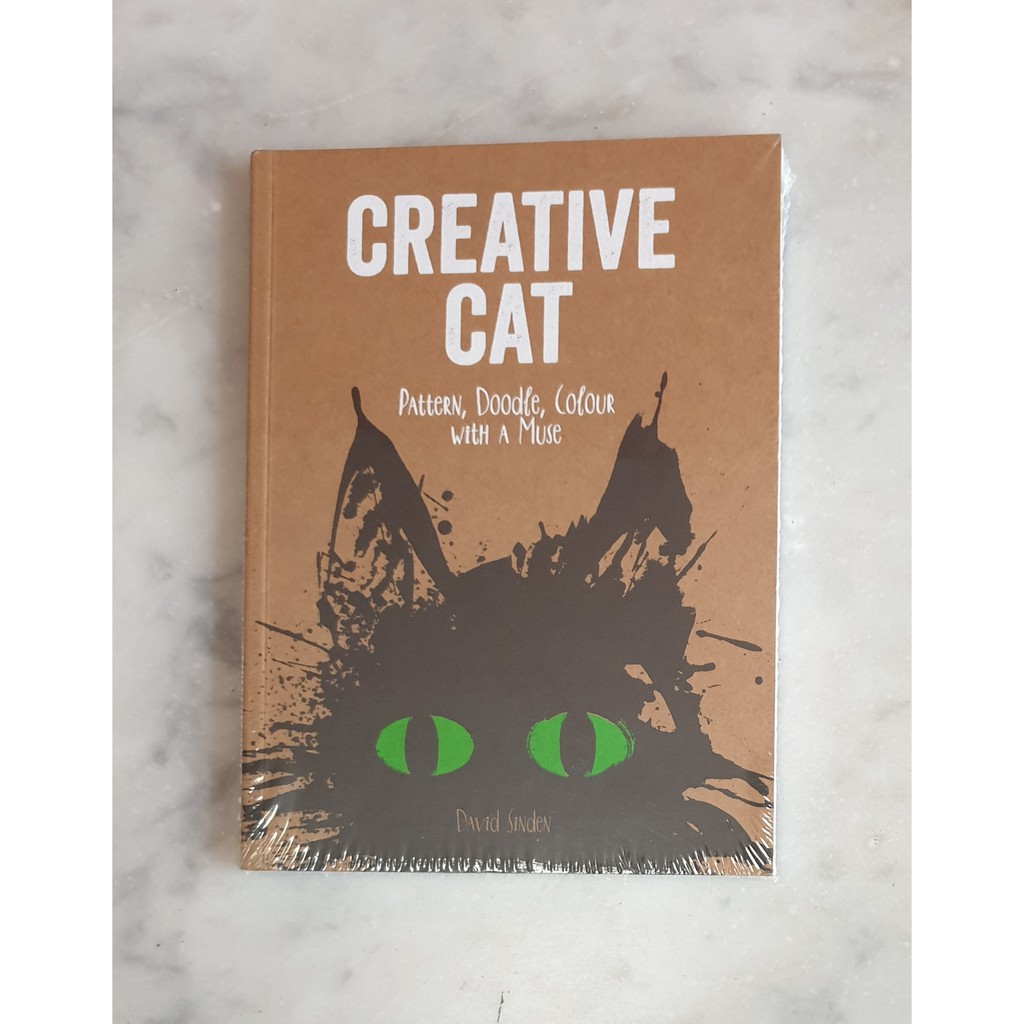

Buku Impor Colouring Mewarnai Creative Cat