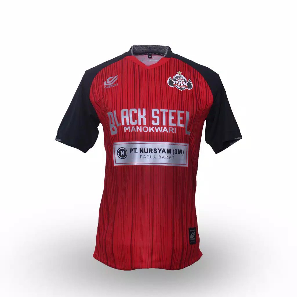 JERSEY BLACKSTEEL HOME RED 2019 100% ORIGINAL BY DJSPORT