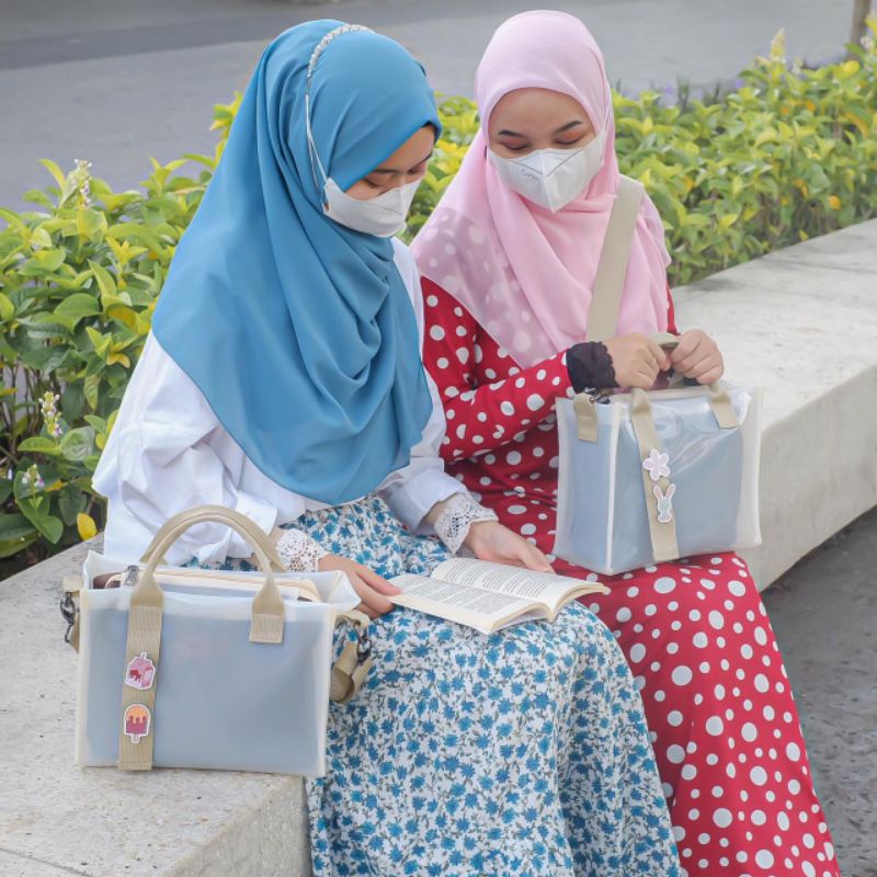 ZUHRA BAGS ClearBag Premium, PVC Bag by VanillaHouse ORI