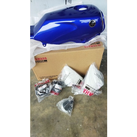 TANGKI KOTAK FUEL TANK ASSY SCORPIO G STEKO WARNA BIRU HITAM TANGKI SCORPIO