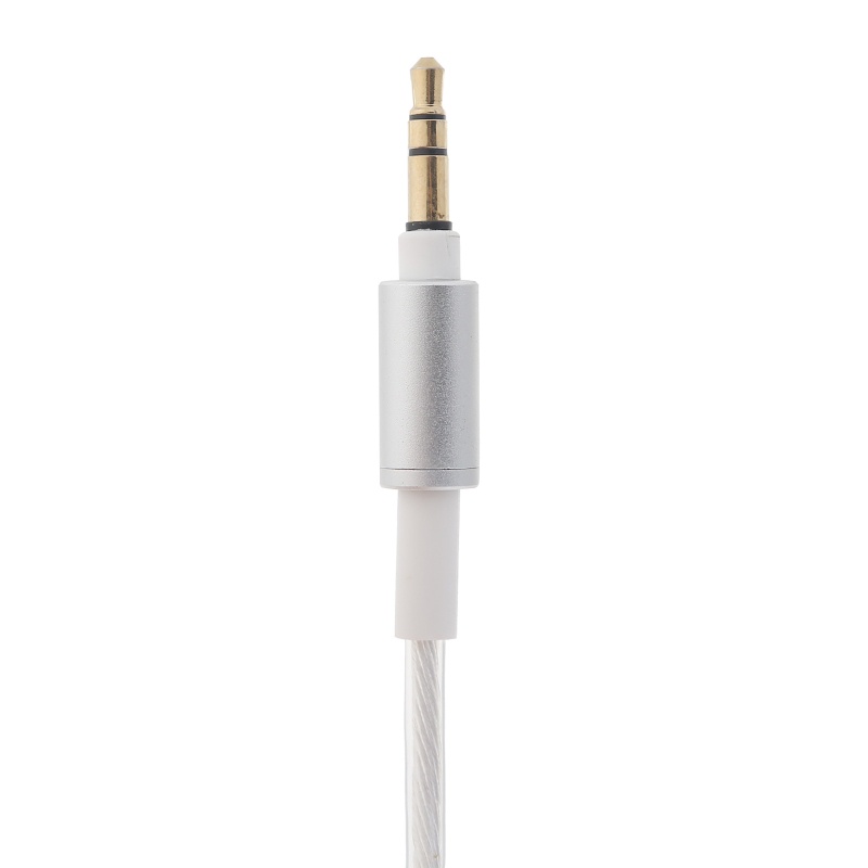 Btsg Kabel Audio Jack 3.5mm Male Dengan Mic + Kontrol Volume Untuk Headphone