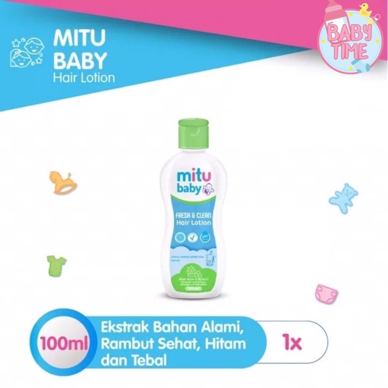 Mitu Baby Hair Lotion Botol 100ml