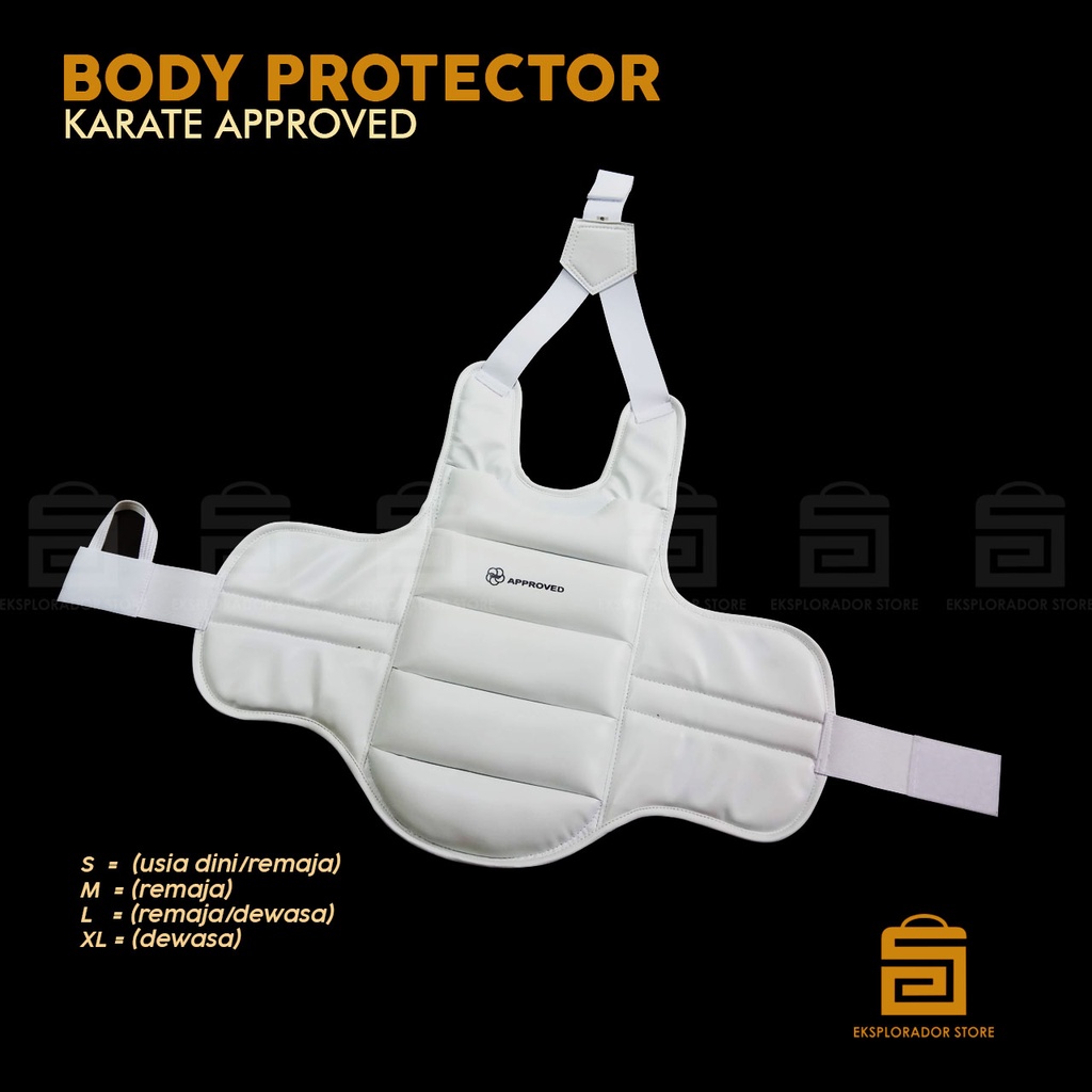 Body Protector Karate / Pelindung Dada Karate APPROVED