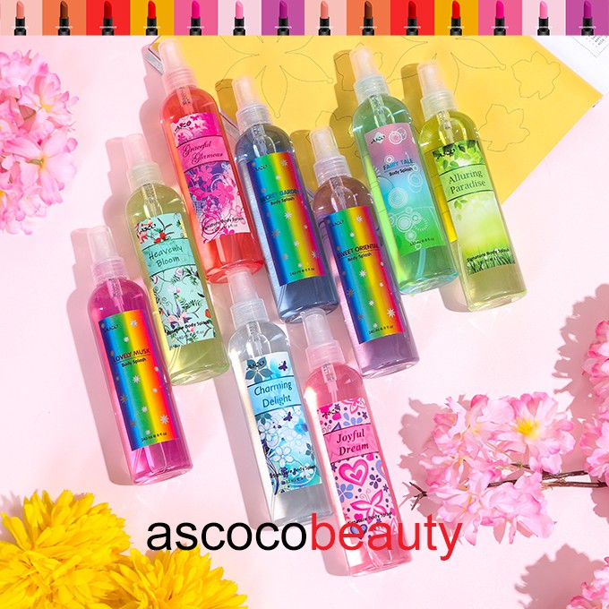 ASCO BODY MIST | Body Splash 240ml Fragrance Mist Perfume Parfum (Part 1) ✰ ascocobeauty ✰