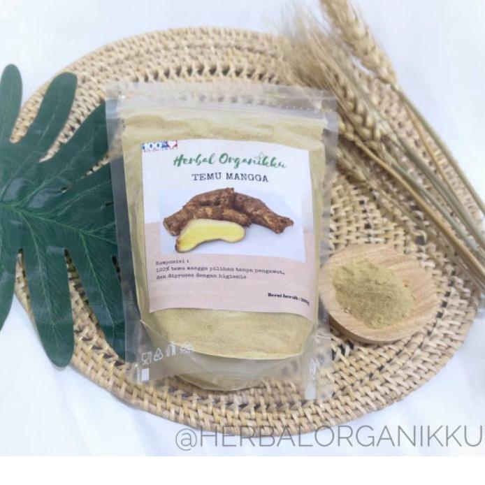 

10.10 Product HOT Kunyit Putih Temu Mangga 200 gram Bubuk halus