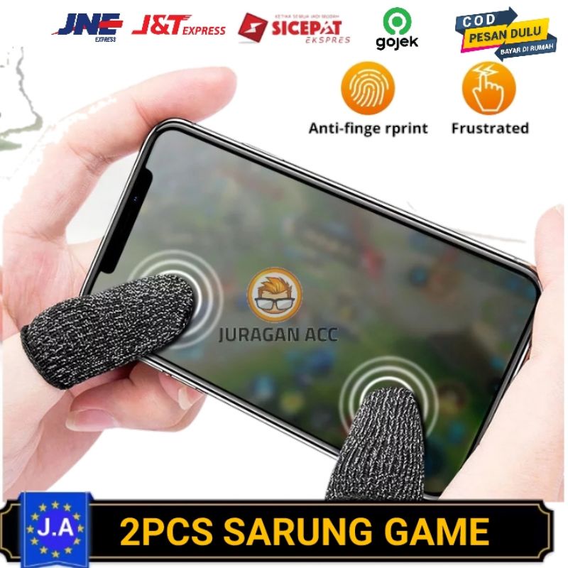 COD 2 PCS - Sepasang Sarung Tangan Jempol Game PUBG ML Anti Keringat Original