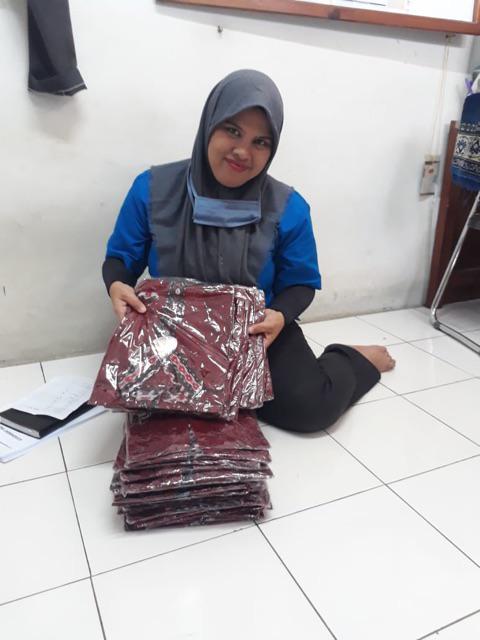 Batik Couple Pria Wanita Blus Tunik Kemeja Hem