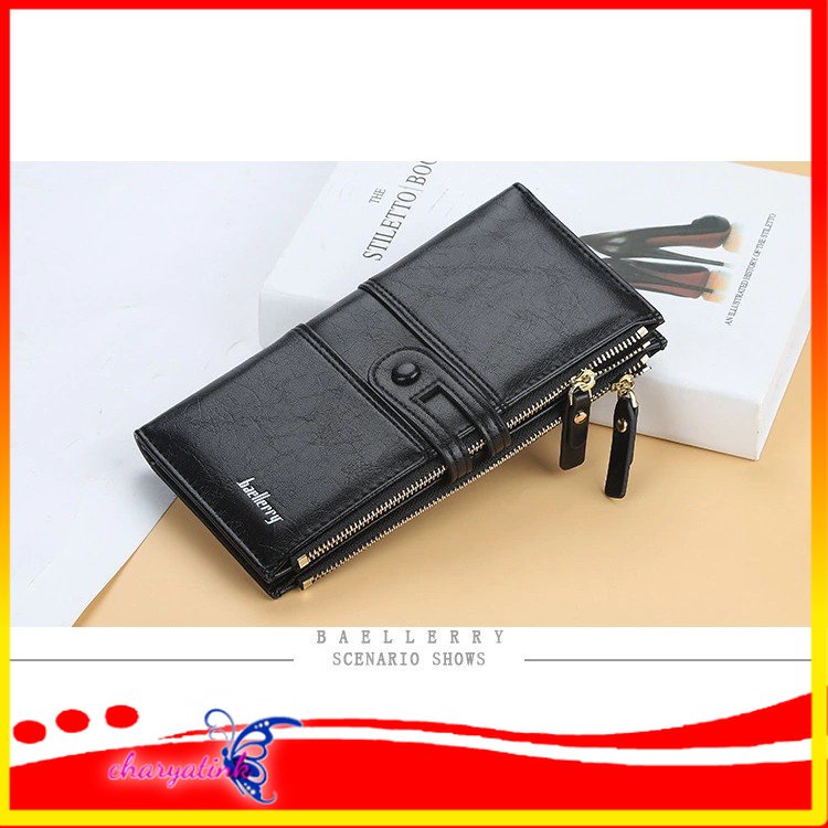 Charyatink - (COD) Dompet Lipat Fashion Wanita panjang pria wanita