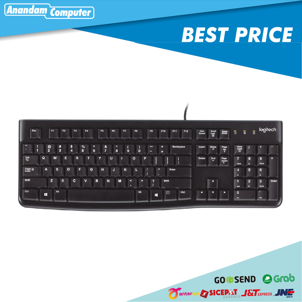 Logitech K120 Plug-and-Play USB Keyboard