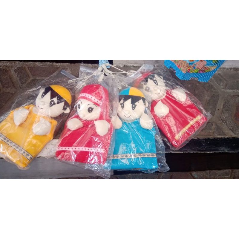 Boneka tangan hijab muslim