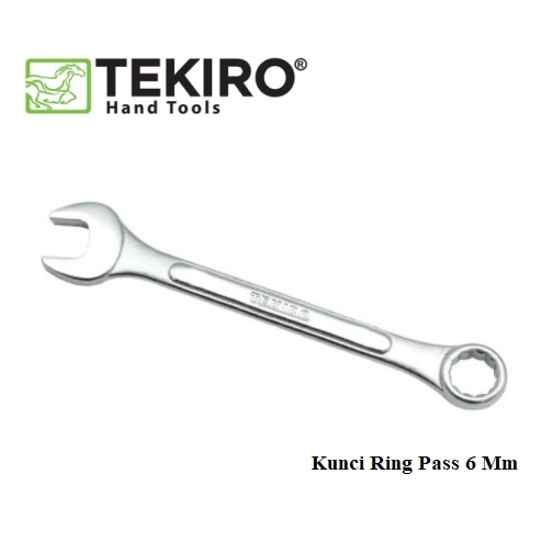 Tekiro Kunci Ring Pass 6 Mm / Combination Wrench 6 Mm