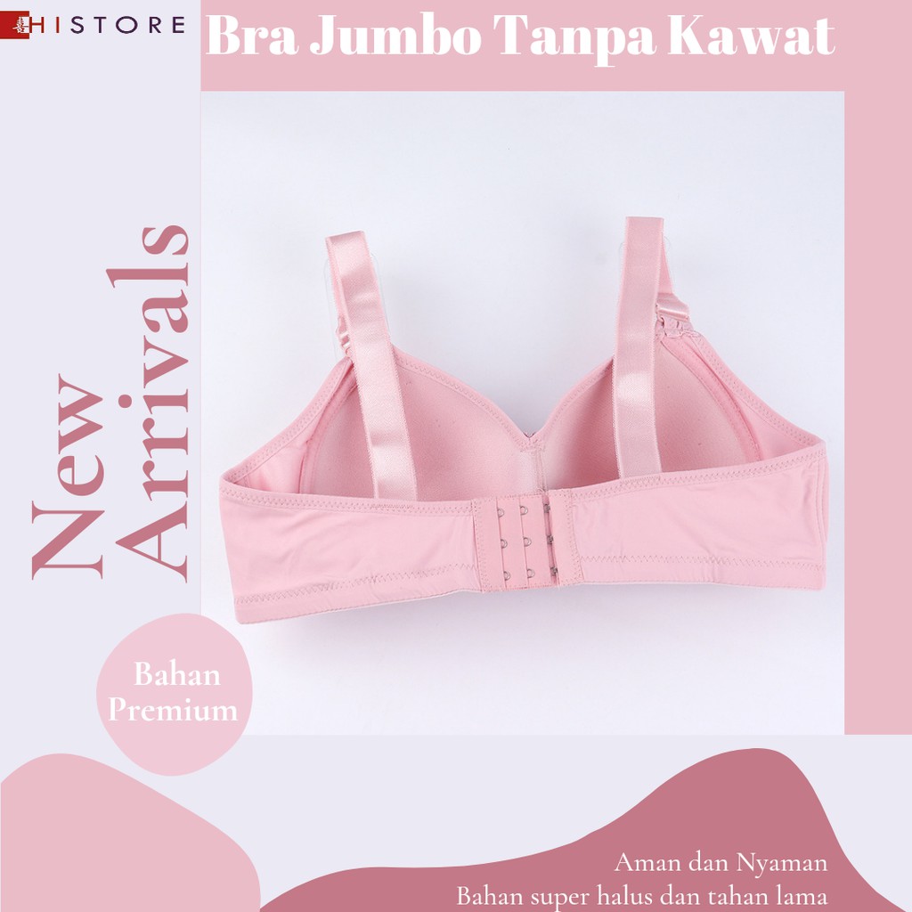 [HI]Bra BH JUMBO Fashion Cup C Wanita Bra wanita Premium BH Busa Tipis Tanpa Kawat Sangat Nyaman D02