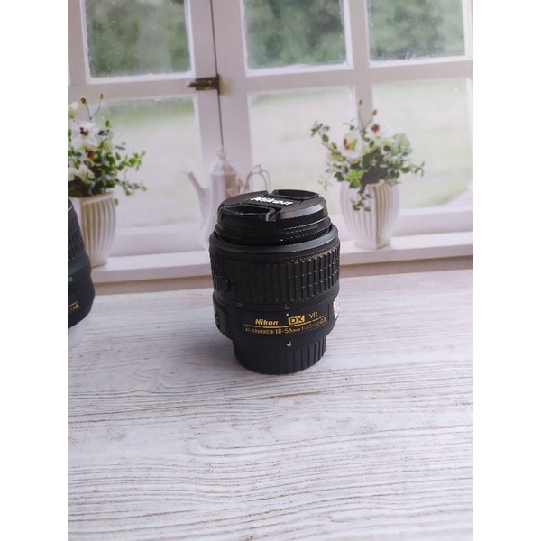 Lensa Kit Nikon 18 - 55mm Dx Vr Vr II Afp