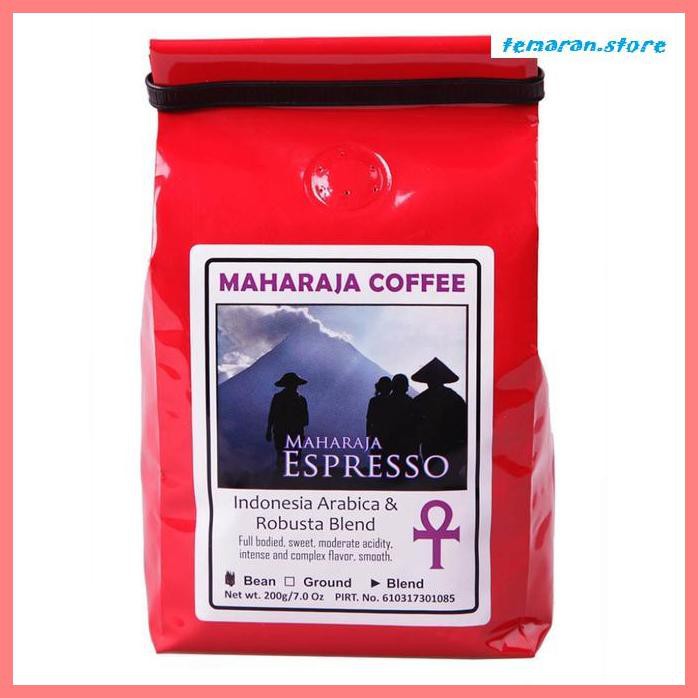 

Kopi- Kopi Espresso Blend 200g Biji Maharaja Coffee -Biji-Kopi.
