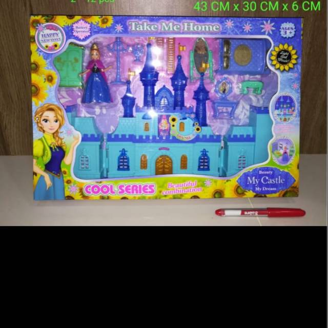 Mainan Istana Frozen