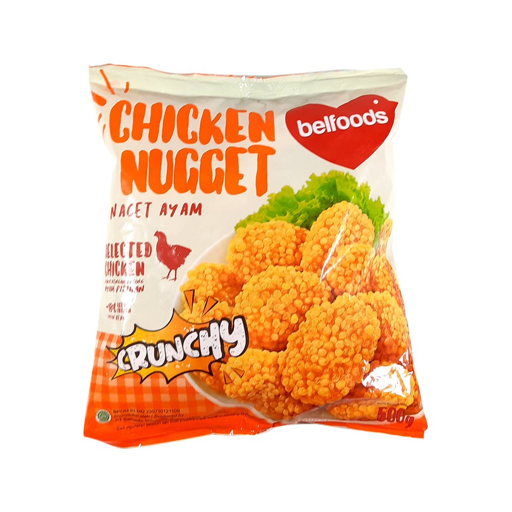 

Frozen Food Nugget Crunchy Belfoods | Naget Ayam