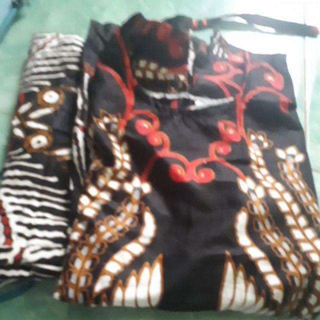 Atasan Batik Dolby Dolbi Dobby Doby Tenun Sutra Tulis Halus Katun Atbm Baron ,sarombit Atasan