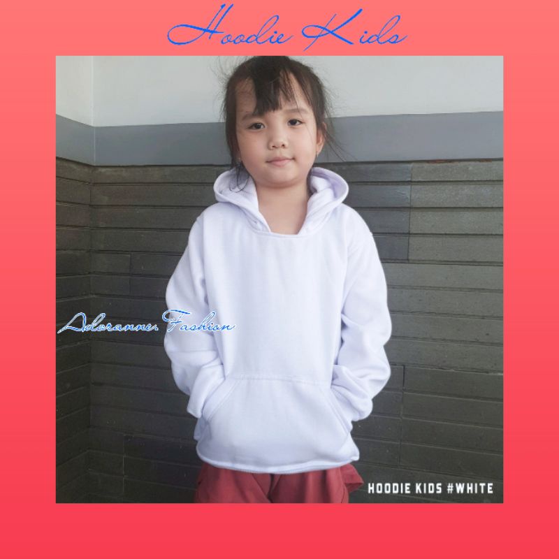 HOODIE ANAK POLOS PREMIUM FLEECE/SWEATER HOODIE ANAK PEREMPUAN &amp; LAKI-LAKI PREMIUM