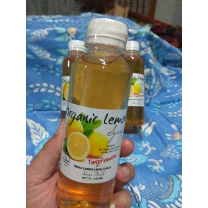 

Sirup Lemon Organik Tanz Foodies 250 ml - Imunitas Anti Covid