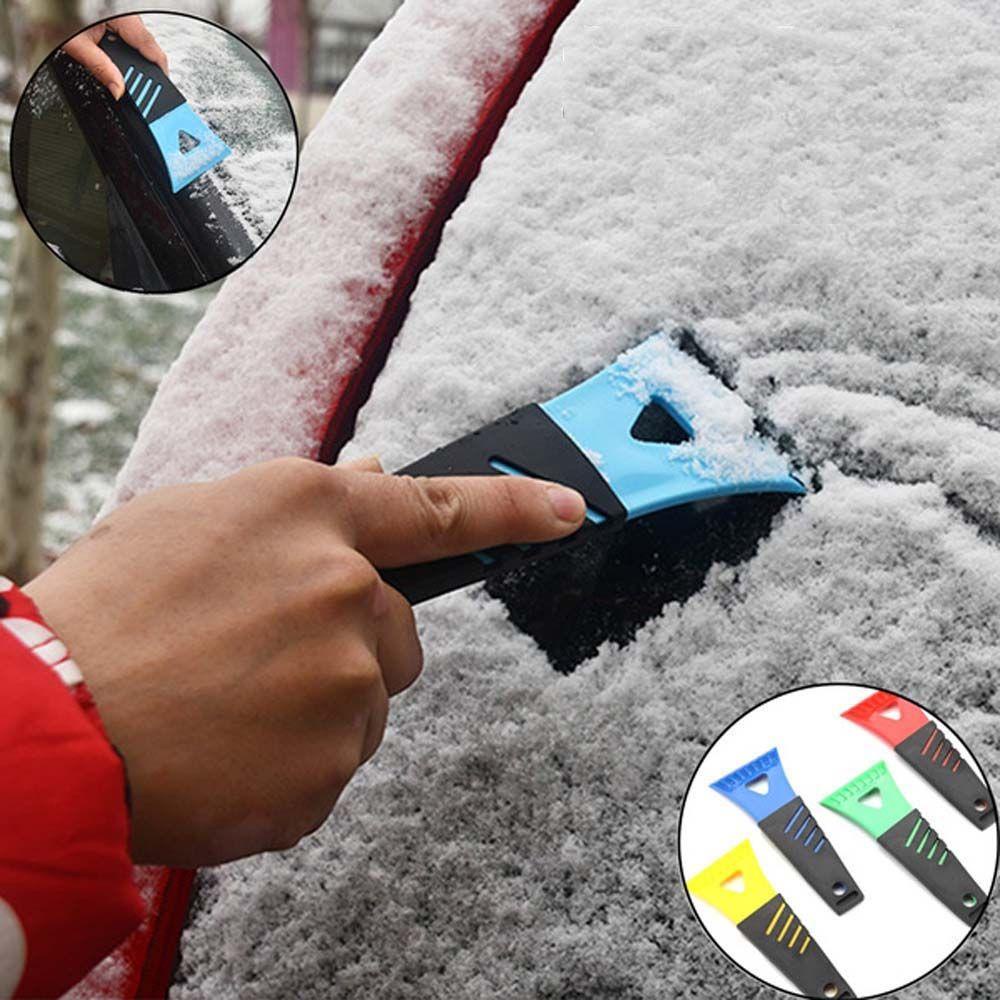 LANFY Sekop Salju Mobil Portable Plastik Alat Pembersih Mobil Perlengkapan Aksesoris Mobil Window Snow Remover Ice Scraper