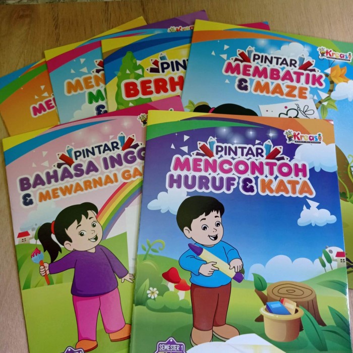 Jual Buku Materi TK B Semester 1 Dan 2 - Semester 1 | Shopee Indonesia