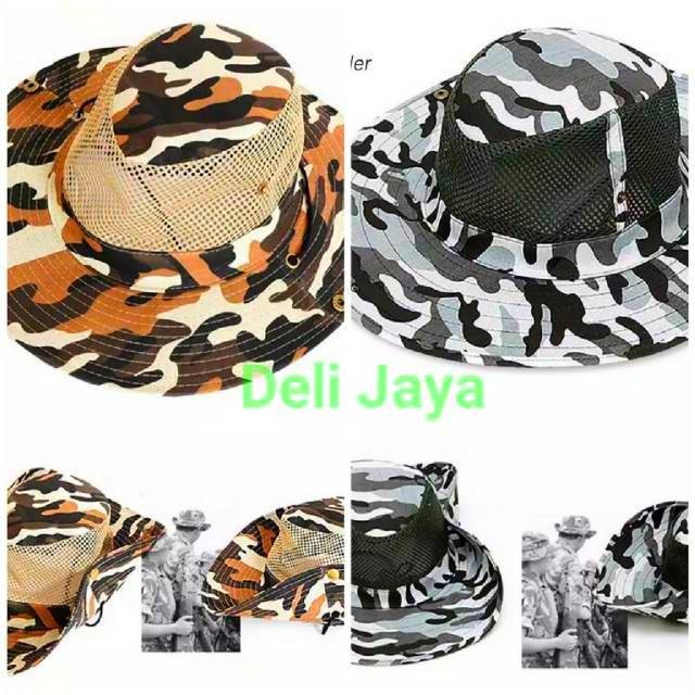 Topi Army Topi outdoor Topi Memancing