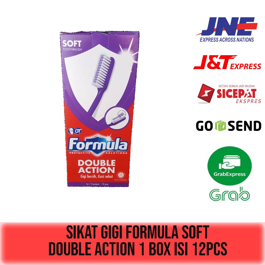 SIKAT GIGI FORMULA SOFT 1 BOX ISI 12PCS