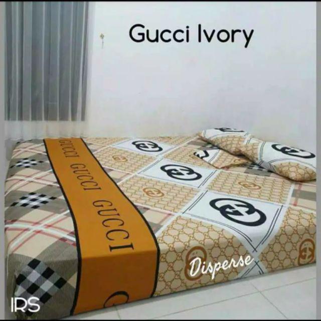 Sprei Motif Grey Wave