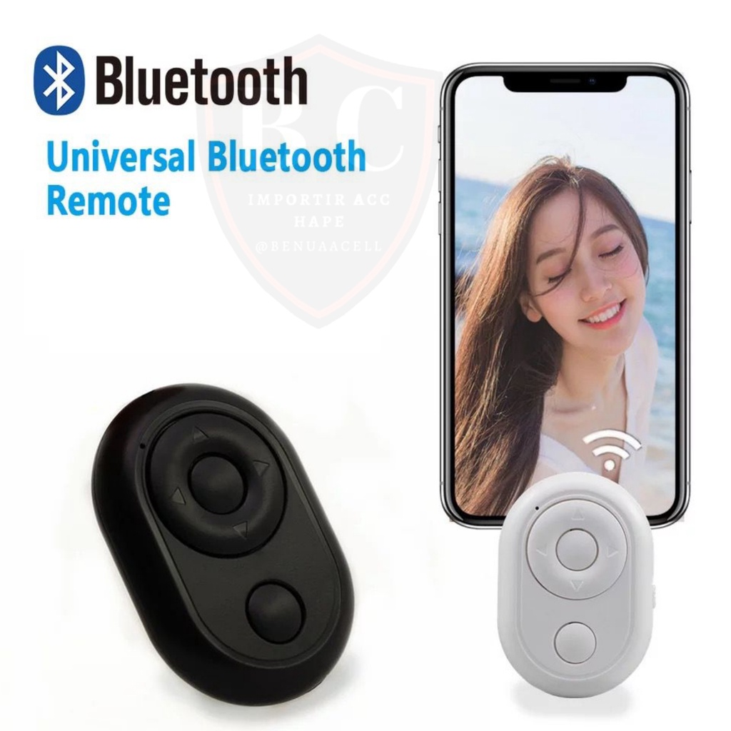 REMOT SCROLL REMOT SHUTTER CAMERA BLUETOOTH REMOT SELFIE MULTIFUNGSI