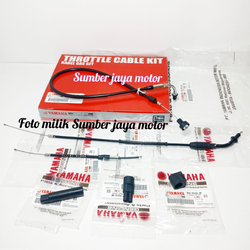 Jual KABEL GAS RXKING RX KING FULL SET ORIGINAL YGP 3KAWF63100