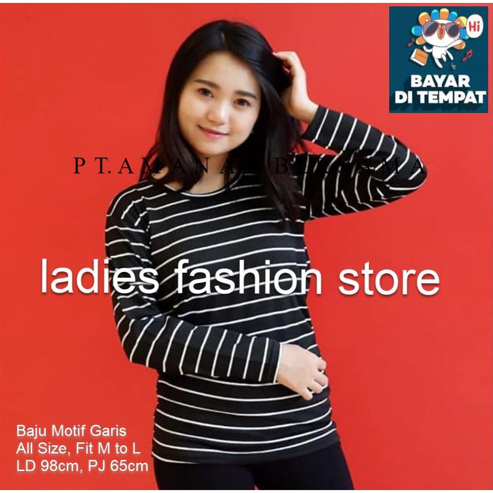 Atasan Gamis Polos Wanita / Tunik Kaos / Baju Murah / Pakaian Lengan Panjang Muslimah / Gamis Polos 