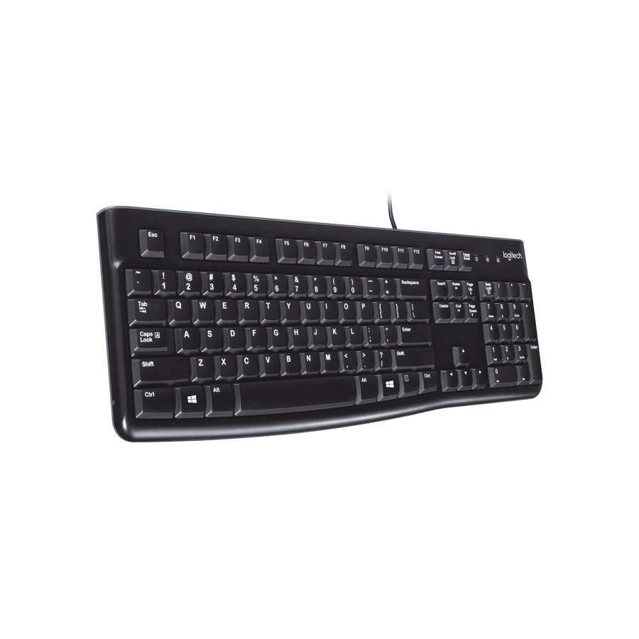 KEYBOARD LOGITECH K120 USB/WIRED ORIGINAL BERGARANSI RESMI