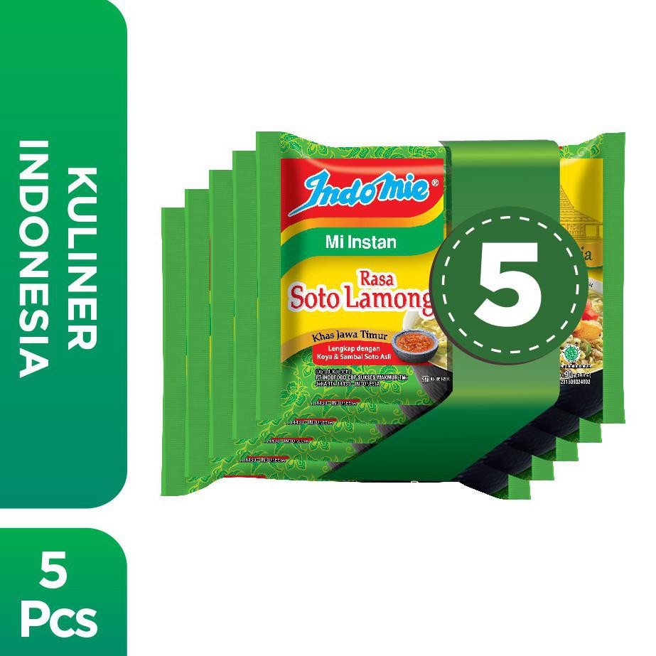 

New Produk 5 Pcs - Indomie Soto Lamongan