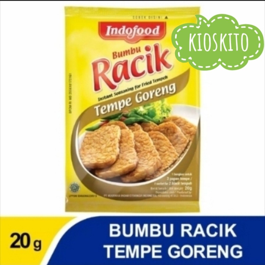 

Bumb Racik Tempe Goreng Indofood