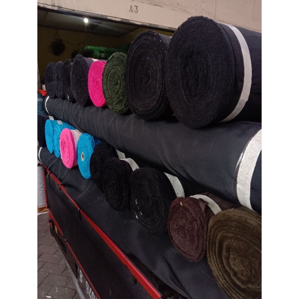 kain taslan dan despo waterproof