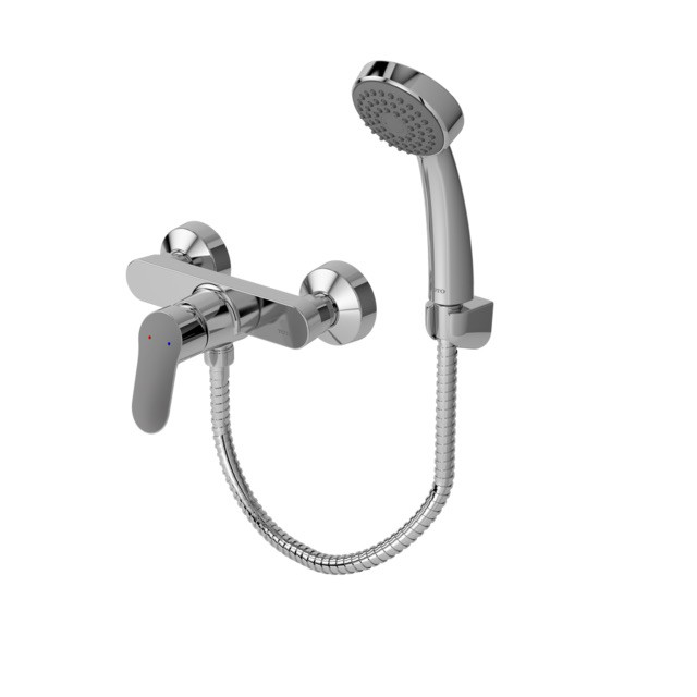 Toto Single Shower Shower Set mixer panas dingin shower set TX474SUN