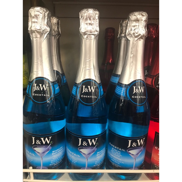 J&W SPARKLING APPLE AND PEACH COCKTAIL (NON ALKOHOL)