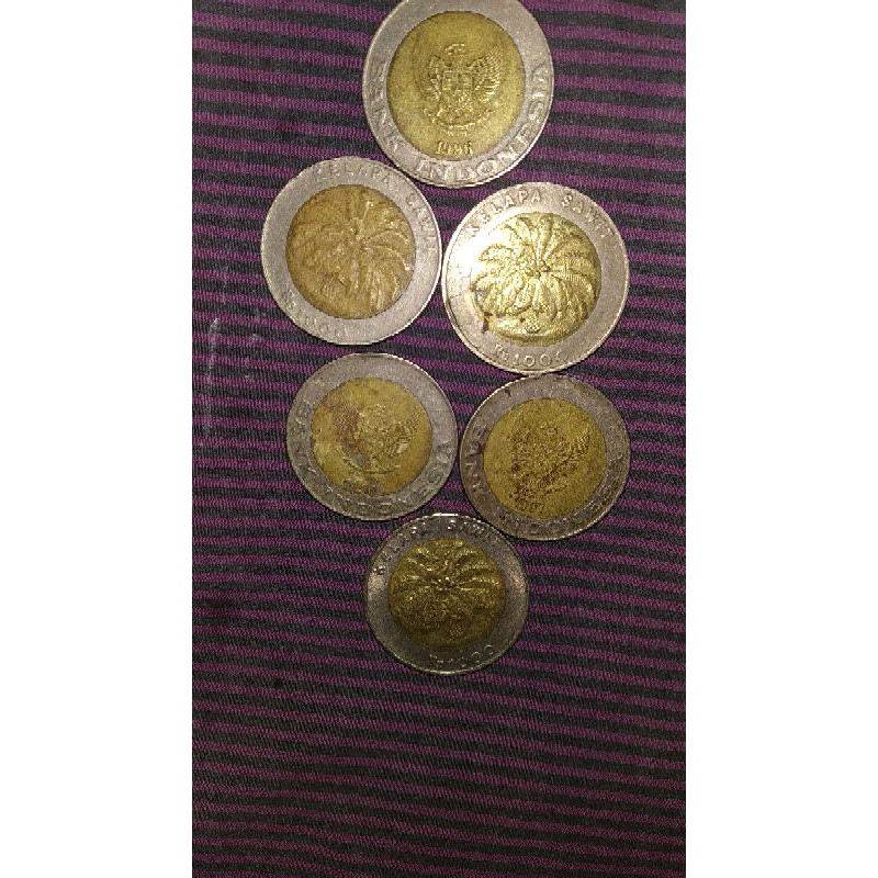 uang koin logam 1000