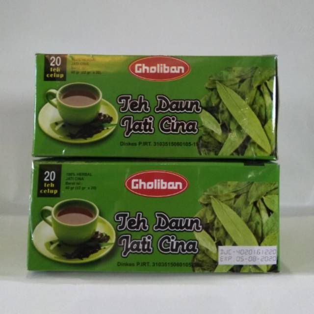 

Teh daun jati china Gholiban