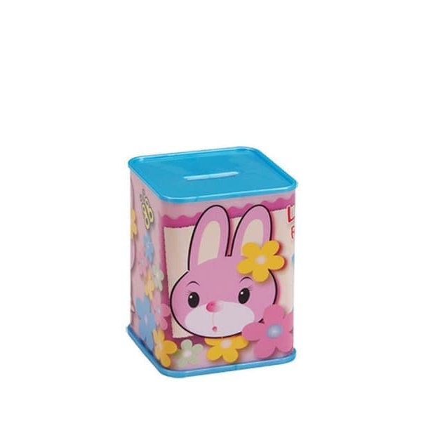 Celengan Anak Plastik (SV-25) Square Saving Box Lion Star