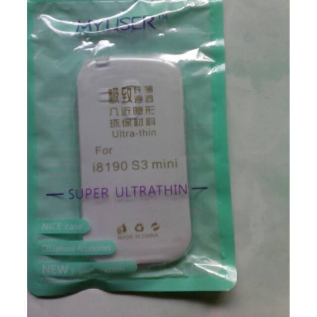 Softcase ultrathin original samsung s3 mini