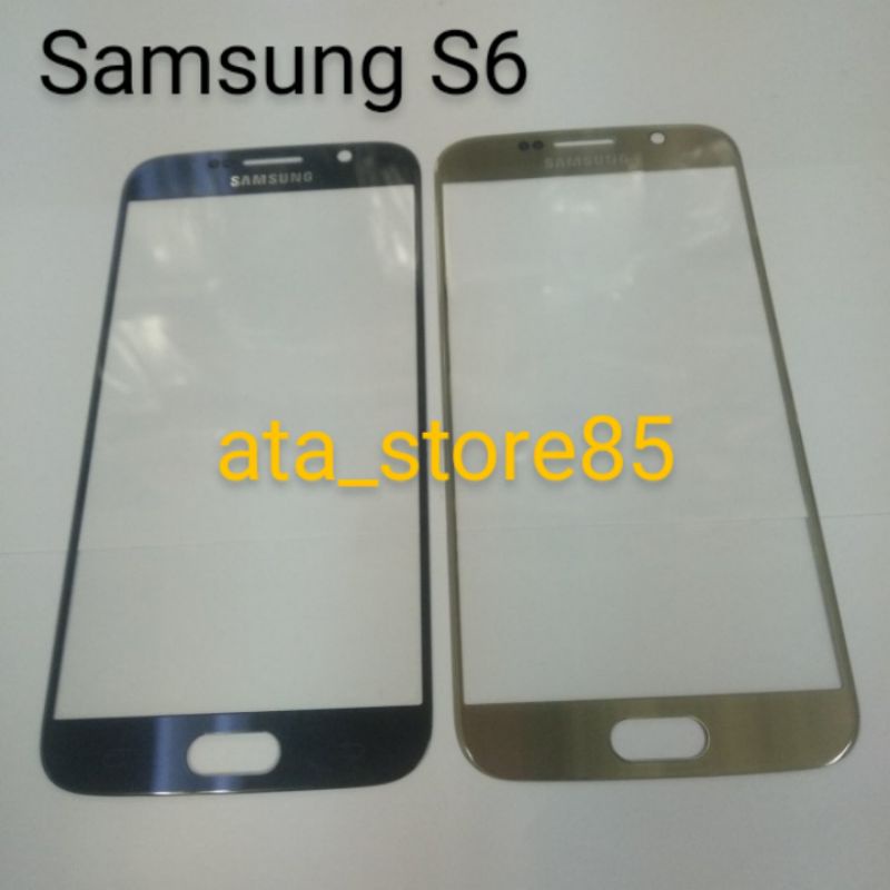 Kaca Depan TS TC Touchscreen Glass LCD Samsung S6 Original