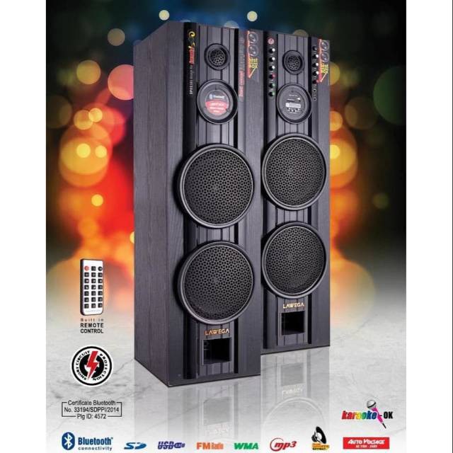 Speaker Aktif Lawega LA-829 Bluetooth
