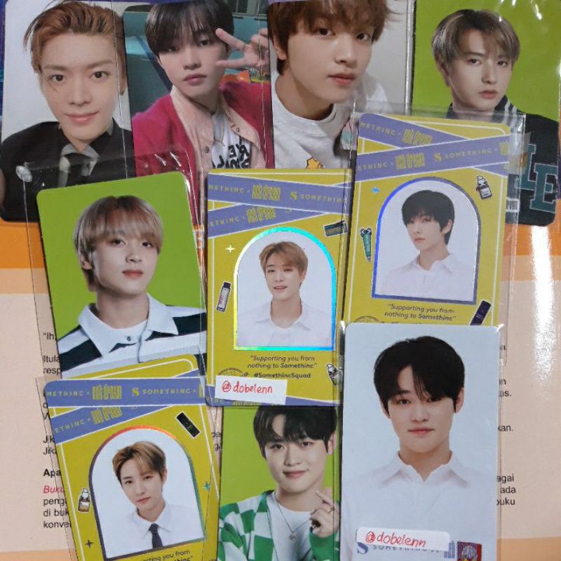 PC YUTA CLASSIC / CHENLE JEWEL UNIVERSE /  HAECHAN CAFE / JENO RENJUN JISUNG SOMETHINC HOLO / CHENLE