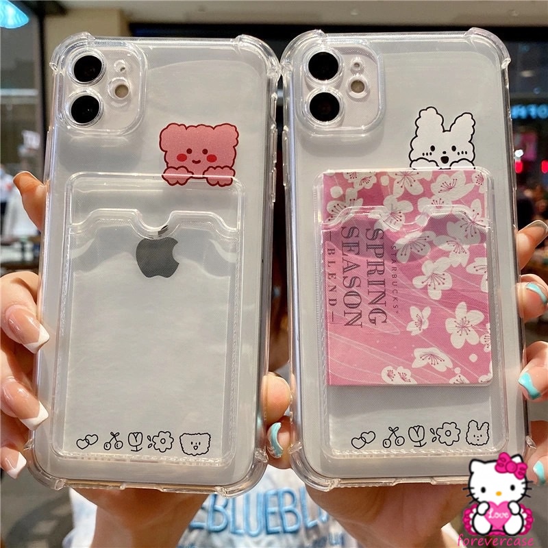 Casing Tpu Vivo Y20 Y12S Y20S Y20A Y12 Y15 Y17 Y21T Y20S Y20G Y30G Y12A Y11S Y21 Y21 2021s Motif Kelinci Beruang Lucu