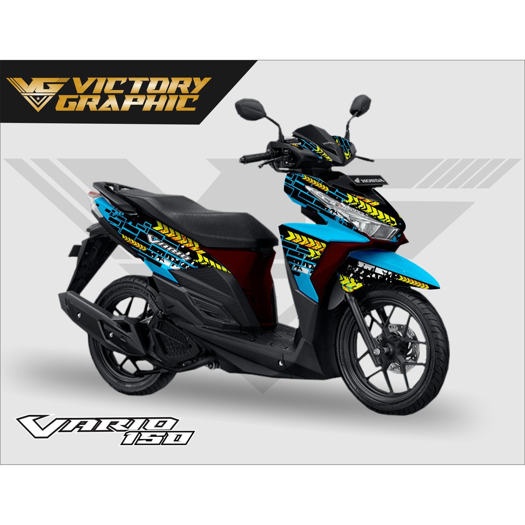 DECAL VARIO 125/DECAL VARIO 150/STIKER MOTOR/STIKER VARIO 2015-2017