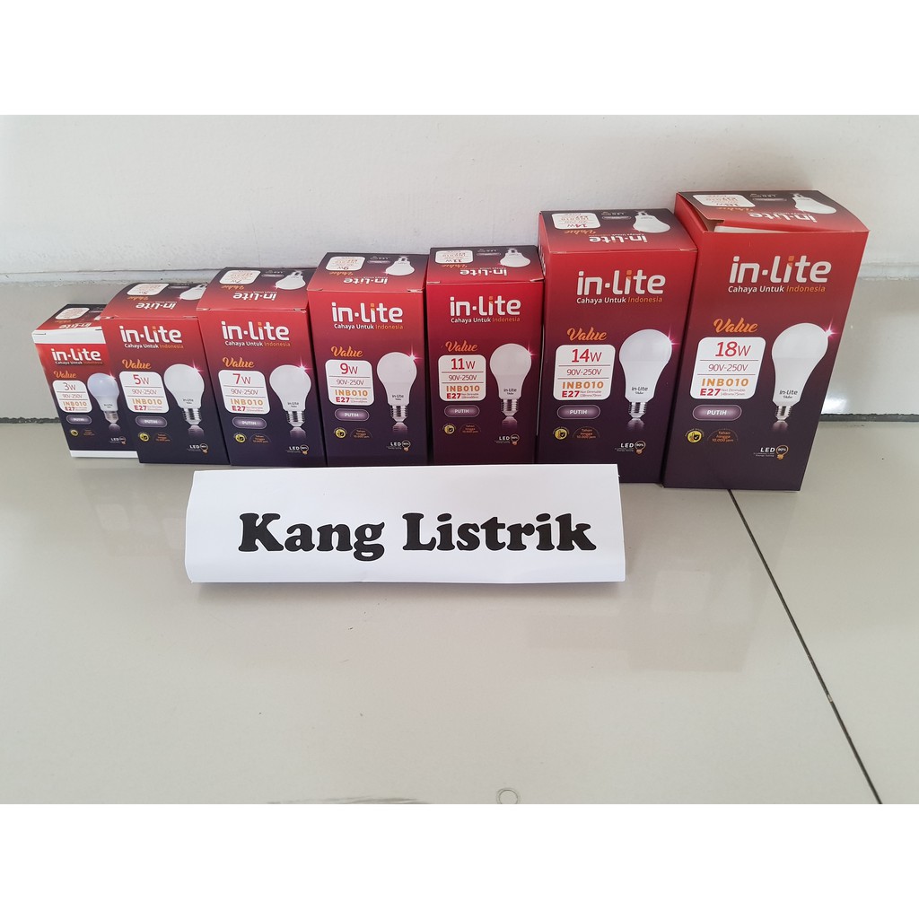 InLite Value Bulb Lampu LED 5 Watt INB010
